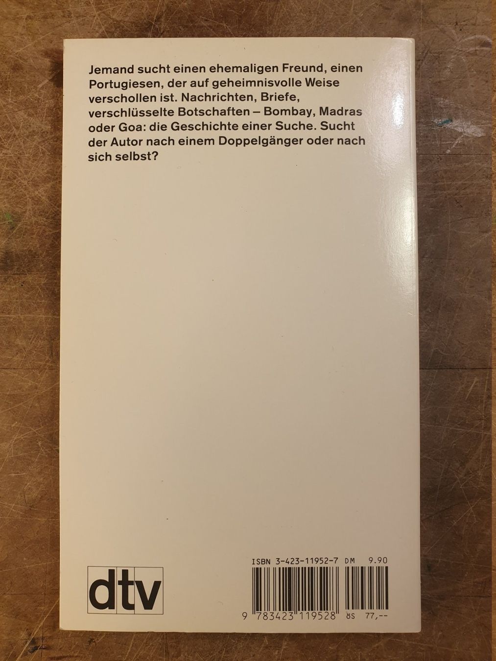 Libri: Indisches Nachstück - Antonio Tabucchi – Usato da Zürich venduto da loosebone 1