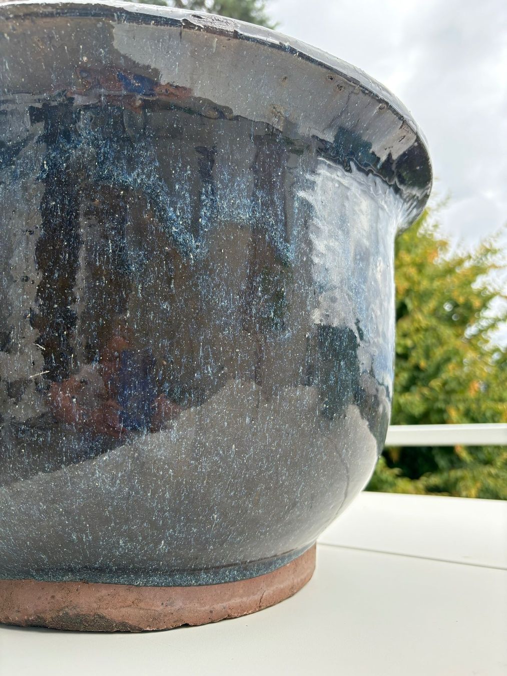 Vasi per fiori: Terracotta Topf glaciert – Nuovo (secondo la descrizione) da Bergdietikon venduto da playahermosa 2