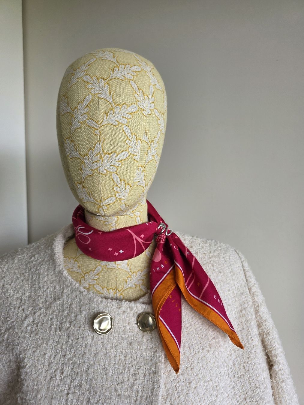 Celine Foulard & Sciarpe: Céline Baumwolltuch 50 × 50 cm – Nuovo (secondo la descrizione) da Zürich venduto da LIMAR 7