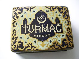 antike, sehr rare!!! Blechdose Turmac  Orient