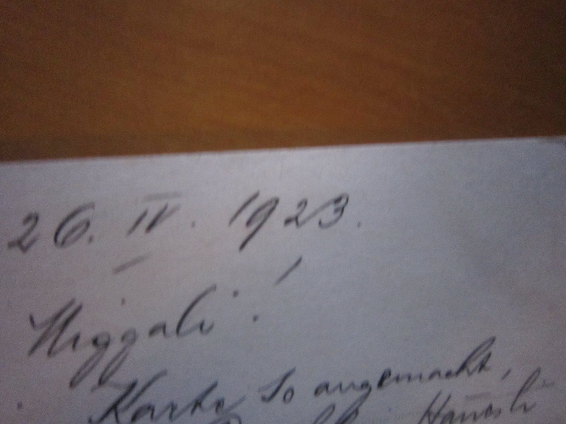 Cartoline postali: NO 5 Postkarte "Apres la recolte" 1923 – Usato da Gordola venduto da Polentaefung 3