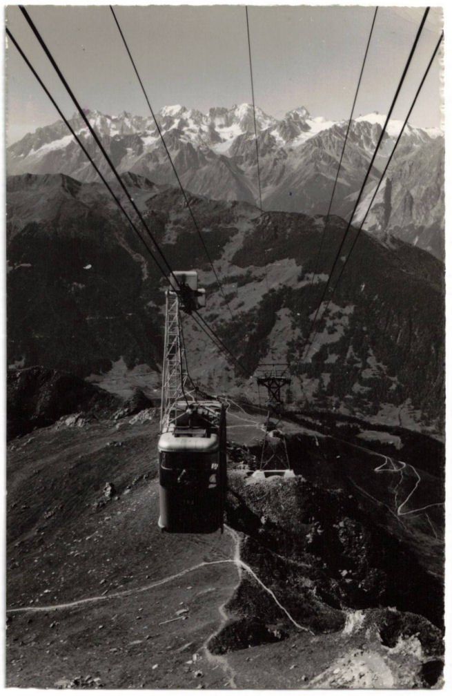 Cartoline postali: Verbier - Luftseilbahn Attelas – Usato da Binningen venduto da Mountainrider