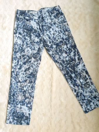 STEILMANN JEANS HOSE 38 M PAILETTEN STOFFHOSE top zu JACKE