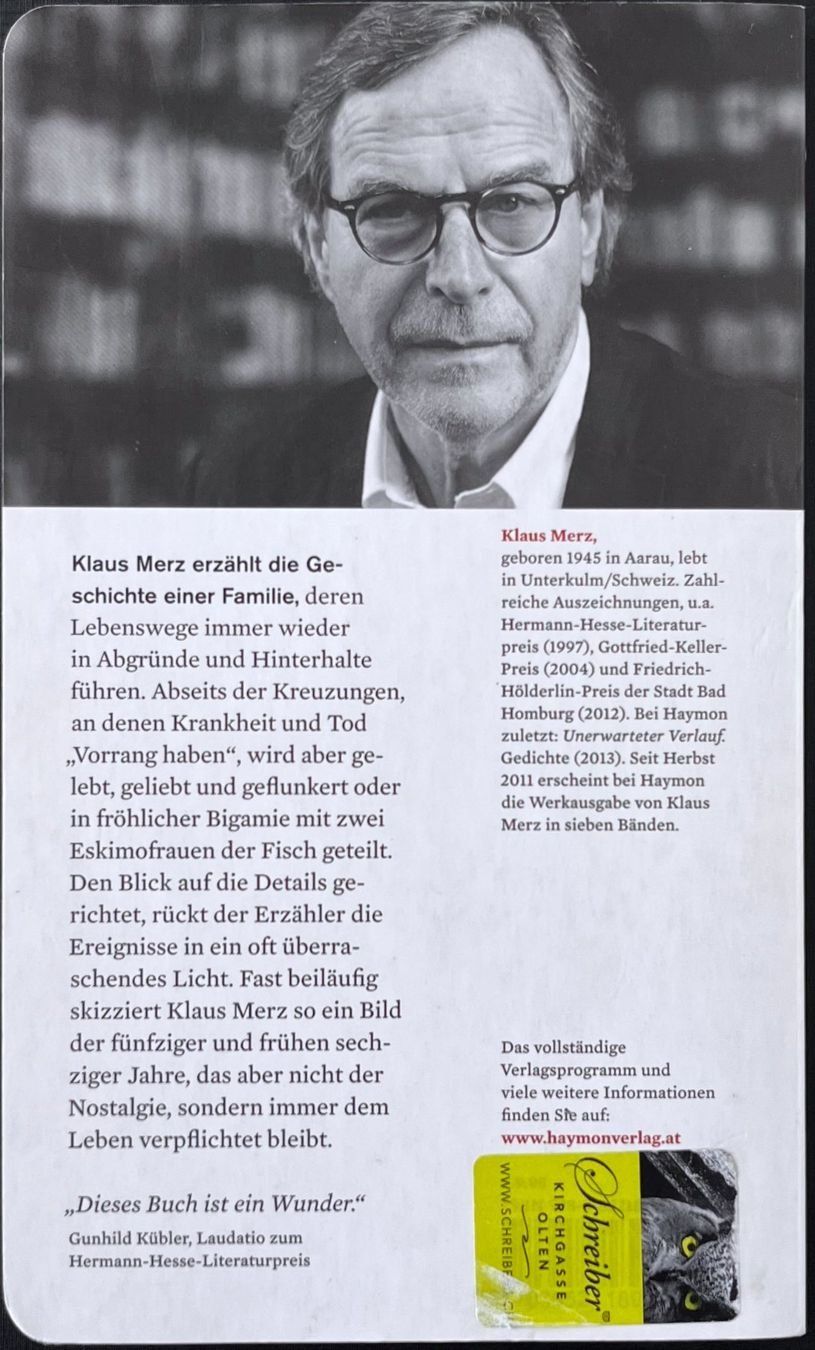Livres: Klaus Merz - Jakob schläft – D'occasion à Wettingen par Licht08 1