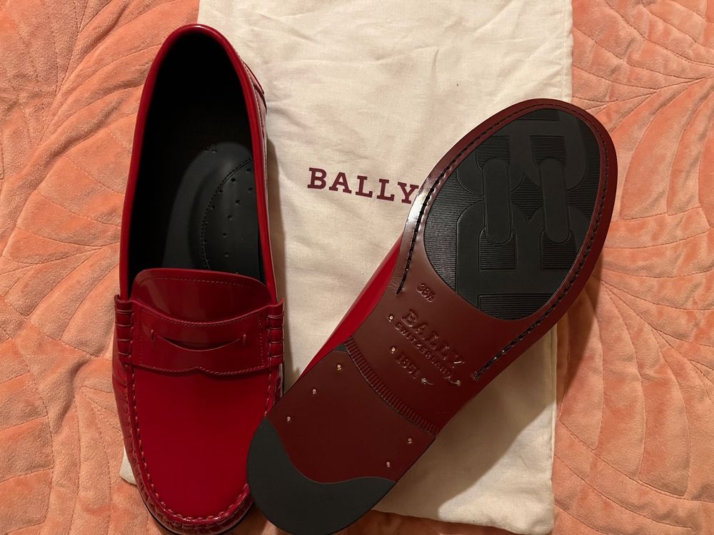 Mocasines bally discount