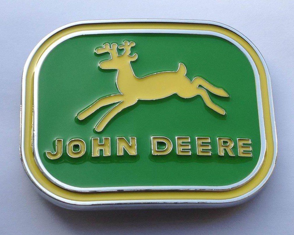 Fibbie per cinture: Metall Gürtelschnalle JOHN DEERE – Nuovo e nell'imballaggio originale da Münchwilen TG venduto da ecudos10