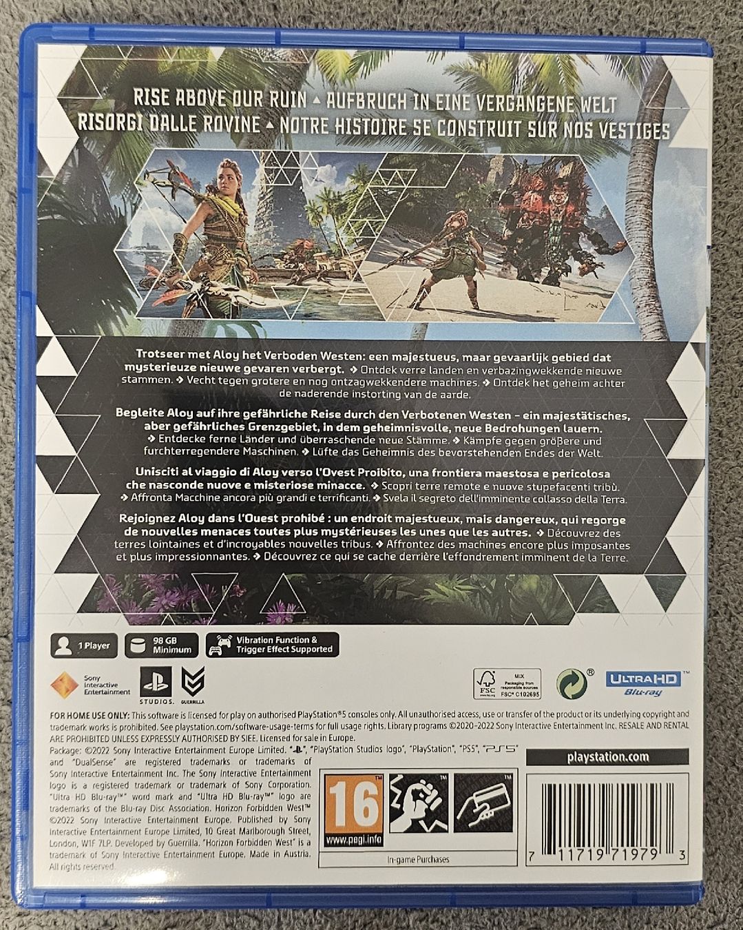 Spiele: Horizon Forbidden West PS5  – Neu (gemäss Beschreibung) aus Chur von Saiyajin7 2