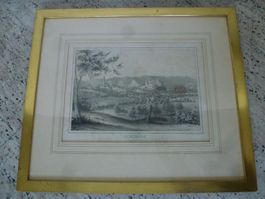 Bild - Burgdorf vom Schönbühl aus -Lith von J.F. Wagner Bern