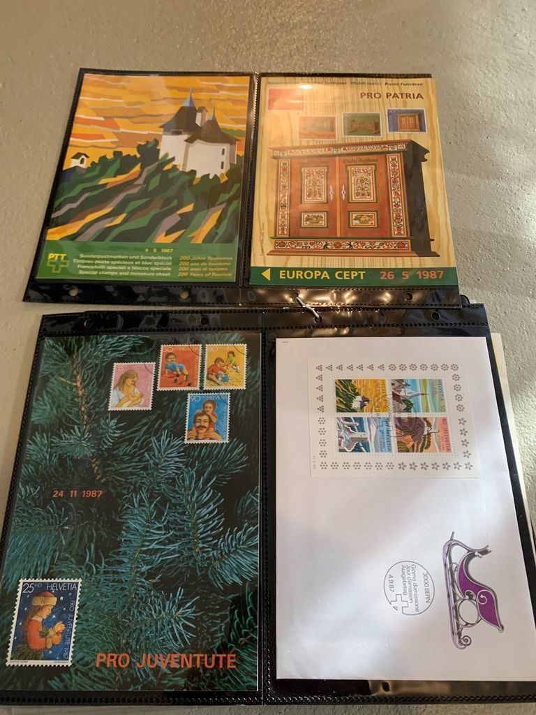 Alle Briefmarken: CH Briefmarkensammlung Auflösung  1987 – Neu (gemäss Beschreibung) aus zeihen von Racer-71 7