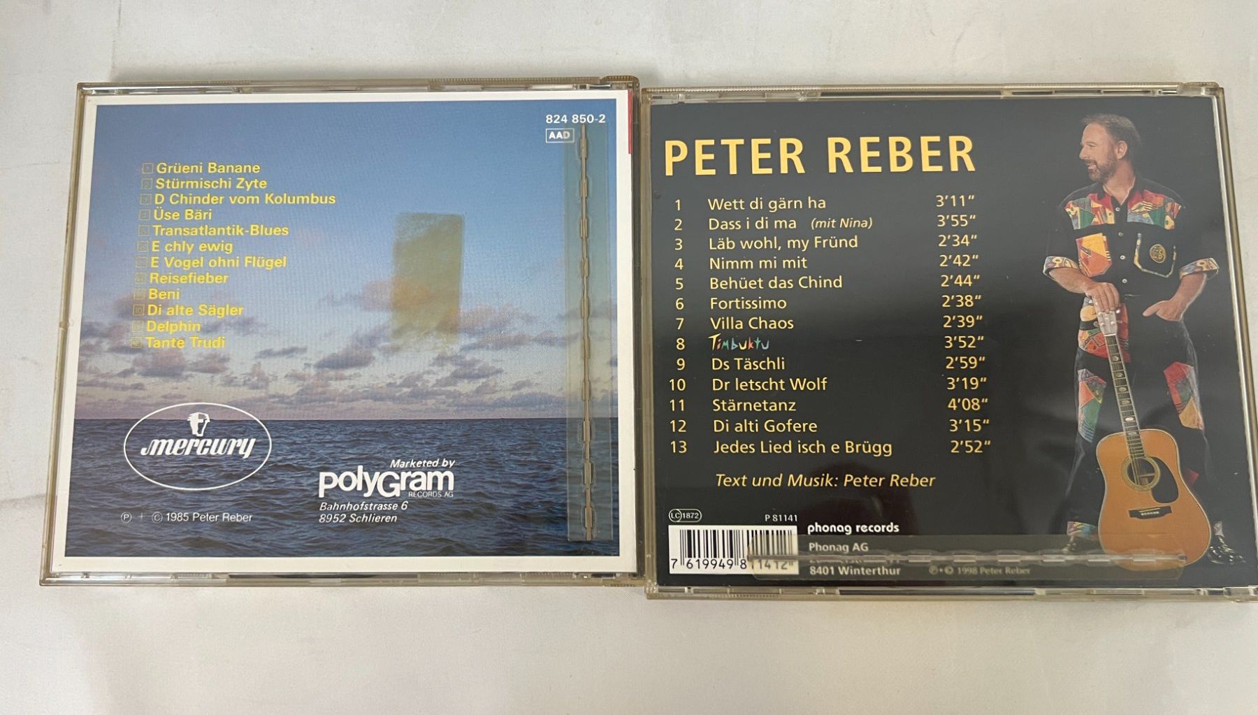 CD: CD Peter Reber 2 Stk. – Usato da Zürich venduto da Drahtzug 1