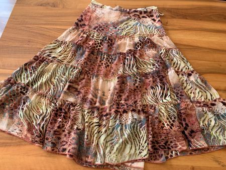 Leo Maxirock  Animalprint kunterbunt Grösse 36