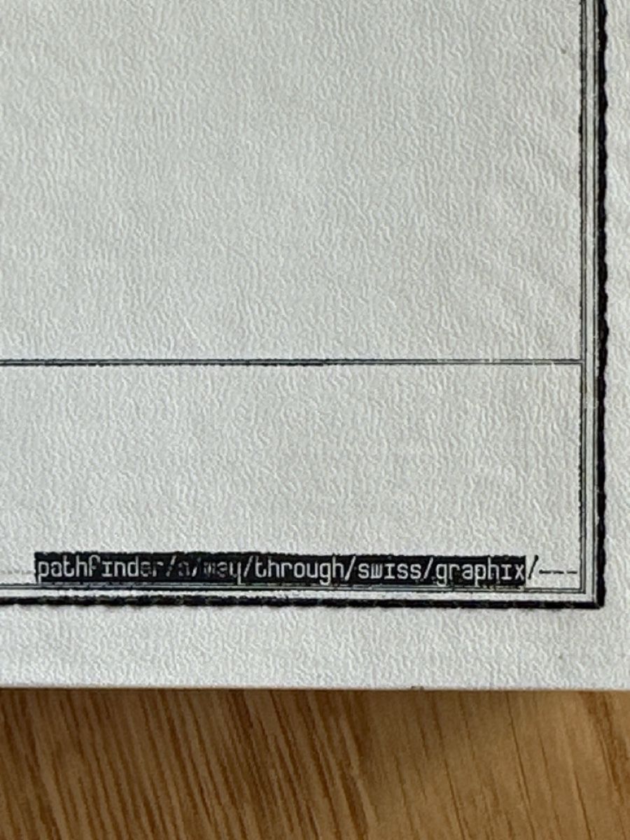 Libri: Pathfinder: A way through swiss graphix - Typography – Nuovo (secondo la descrizione) da Rümlang venduto da Laufgitter01 1
