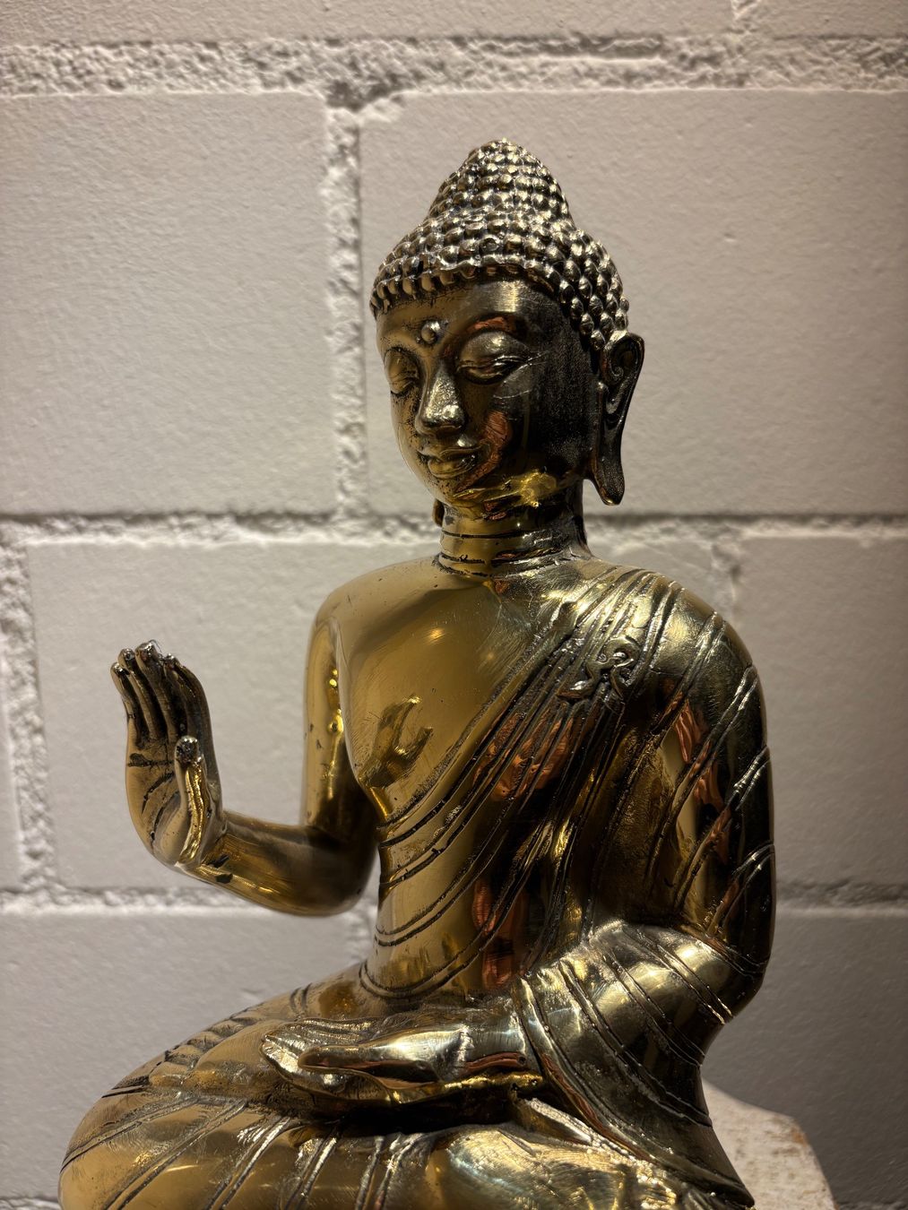 Sculptures & Statues: Buddha Messing 26 cm – D'occasion à Lenggenwil par Unique_