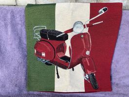 Vespa piaggio Kissenüberzug italia