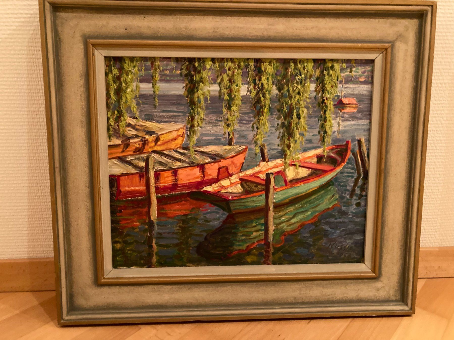 Dipinti: Oscar Nussio, Kunstgemälde – Usato da Oberburg venduto da Hpburkhard