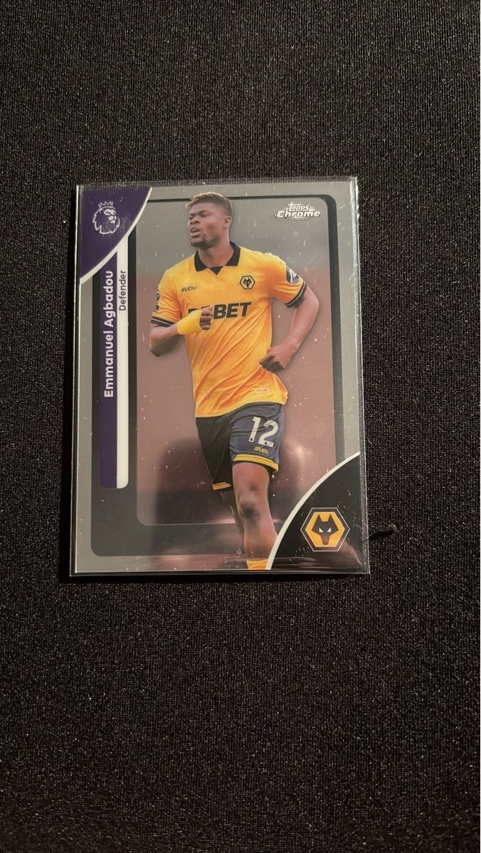 Topps Carte collezionabili: Emmanuel Agbadou - Topps Chrome - Premier League - Wolves – Usato da Kaiseraugst venduto da Baum_12