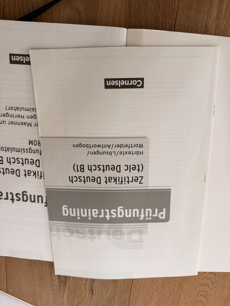 Libri: German B1 Exam Prep Bundle - Books and Audio CDs! 49 – Usato da Männedorf venduto da iza04 3