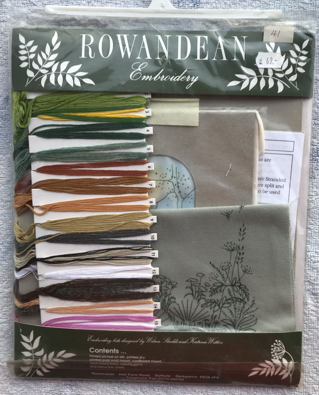 Stickrahmen: STICKEN COW PARSLEY – Neu und originalverpackt aus Ostermundigen von wini63 1