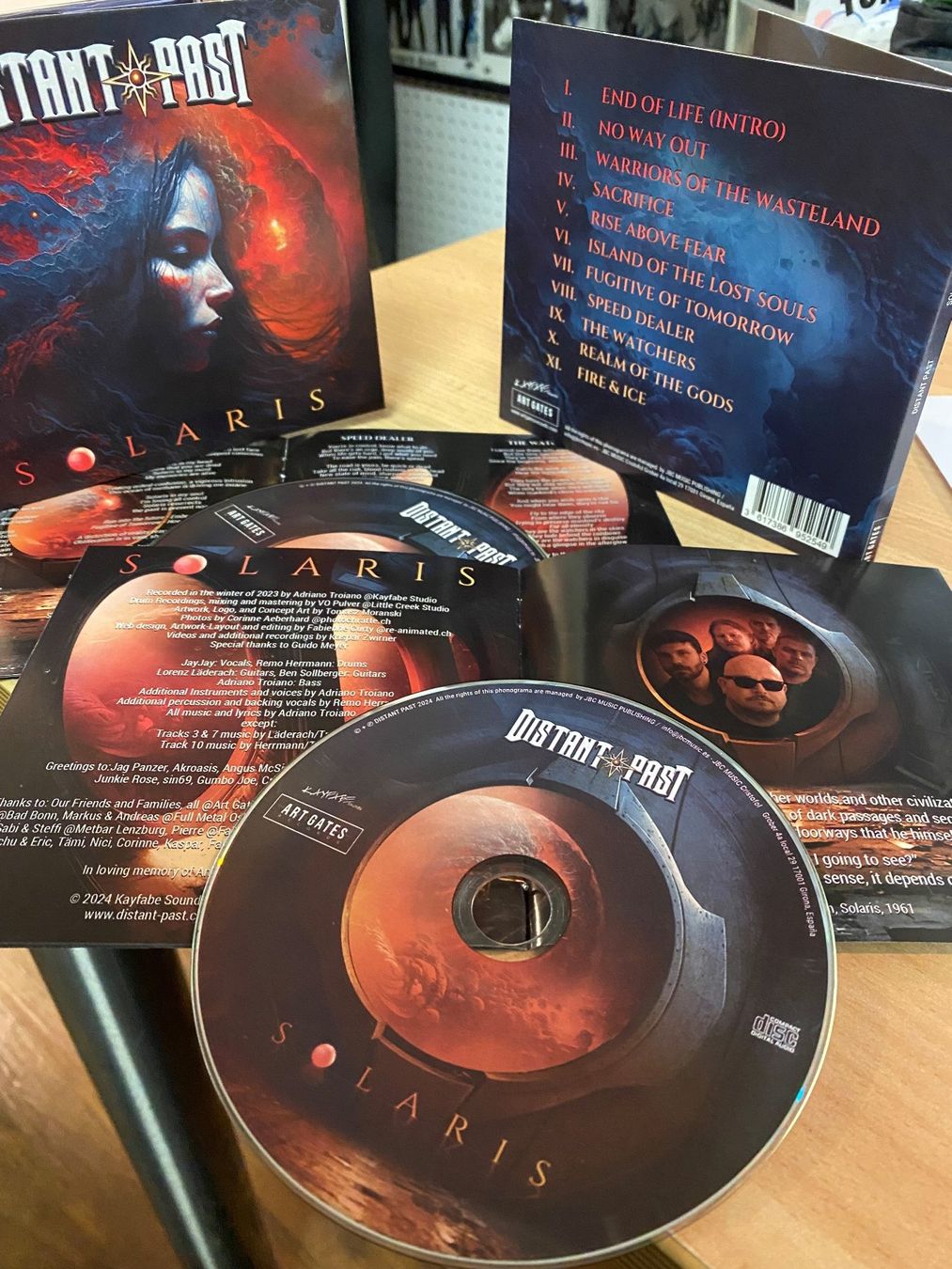CDs: Distant Past - Solaris CD, Iron Maiden, Judas Priest – Neu und originalverpackt aus Kaufdorf von Atevileye 4