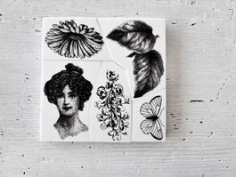 LaBlanche Stempelset Dame und Florales – 5-teilig