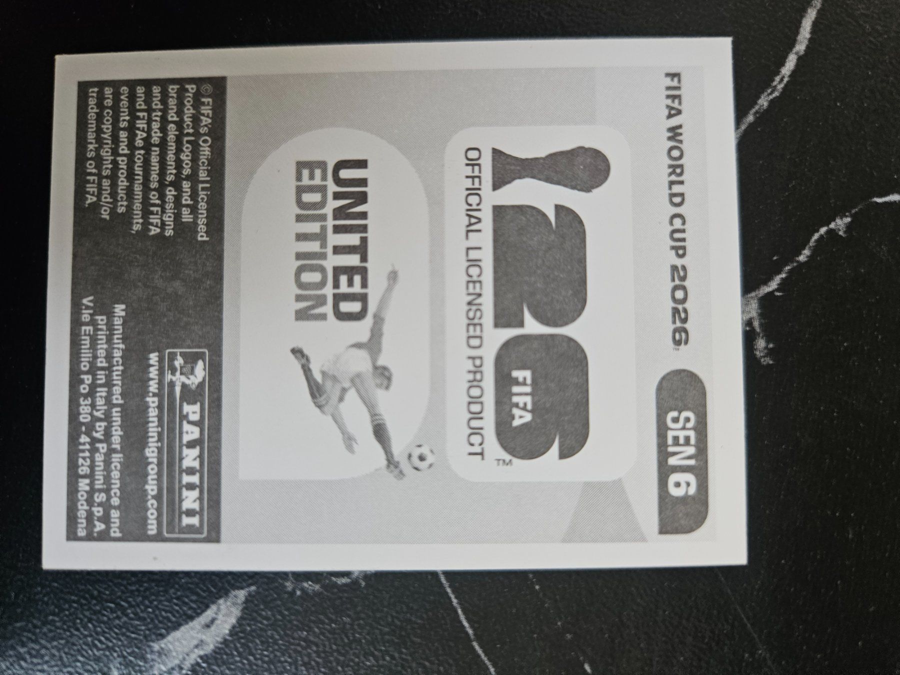Panini Cartes à collectionner: SEN6 – D'occasion à Würenlingen par Dinli 1