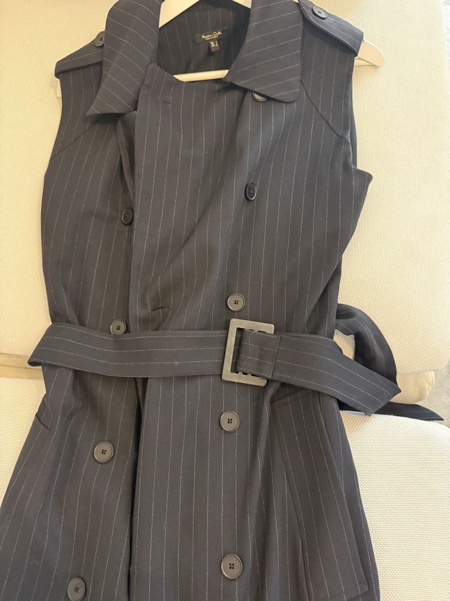 Massimo Dutti Vestiti: Massimo Dutti Kleid/ Gr.S/ dunkelblau/ Business  – Usato da Zürich venduto da secondhandpassion 1