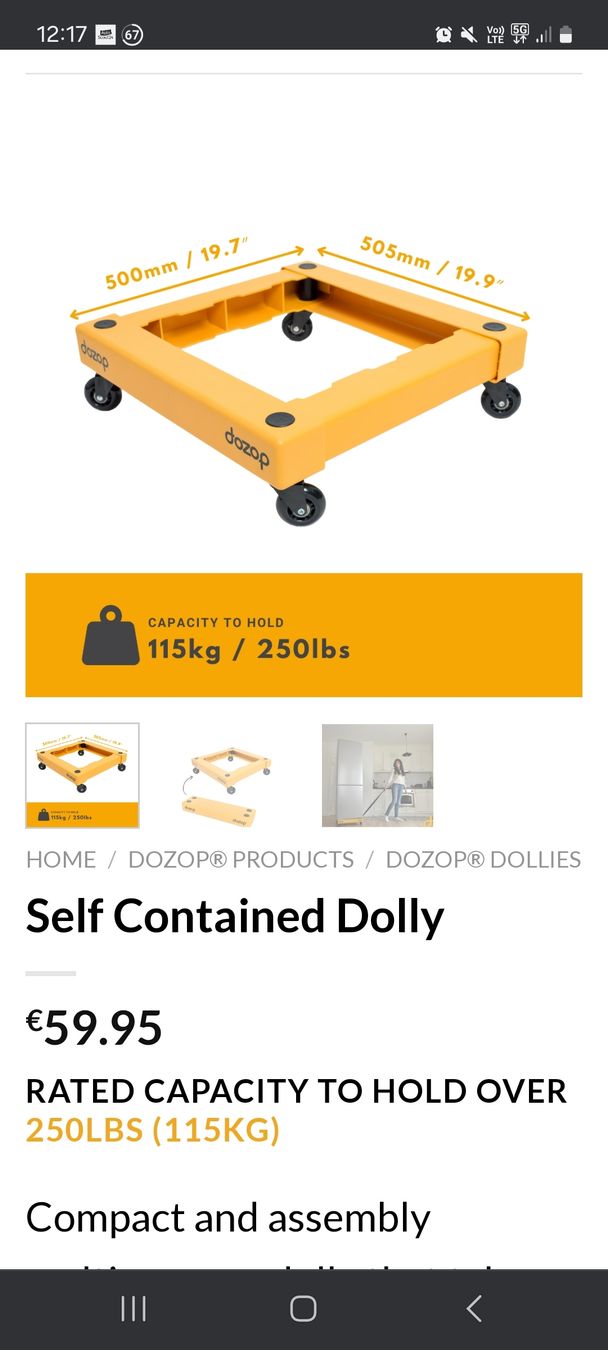 Carrelli di trasporto: Rollwagen, Ständer – Nuovo e nell'imballaggio originale da Morens FR venduto da Kiscica