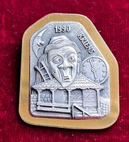 Fasnachtsplakette Kriens Gold 1990  Krienser