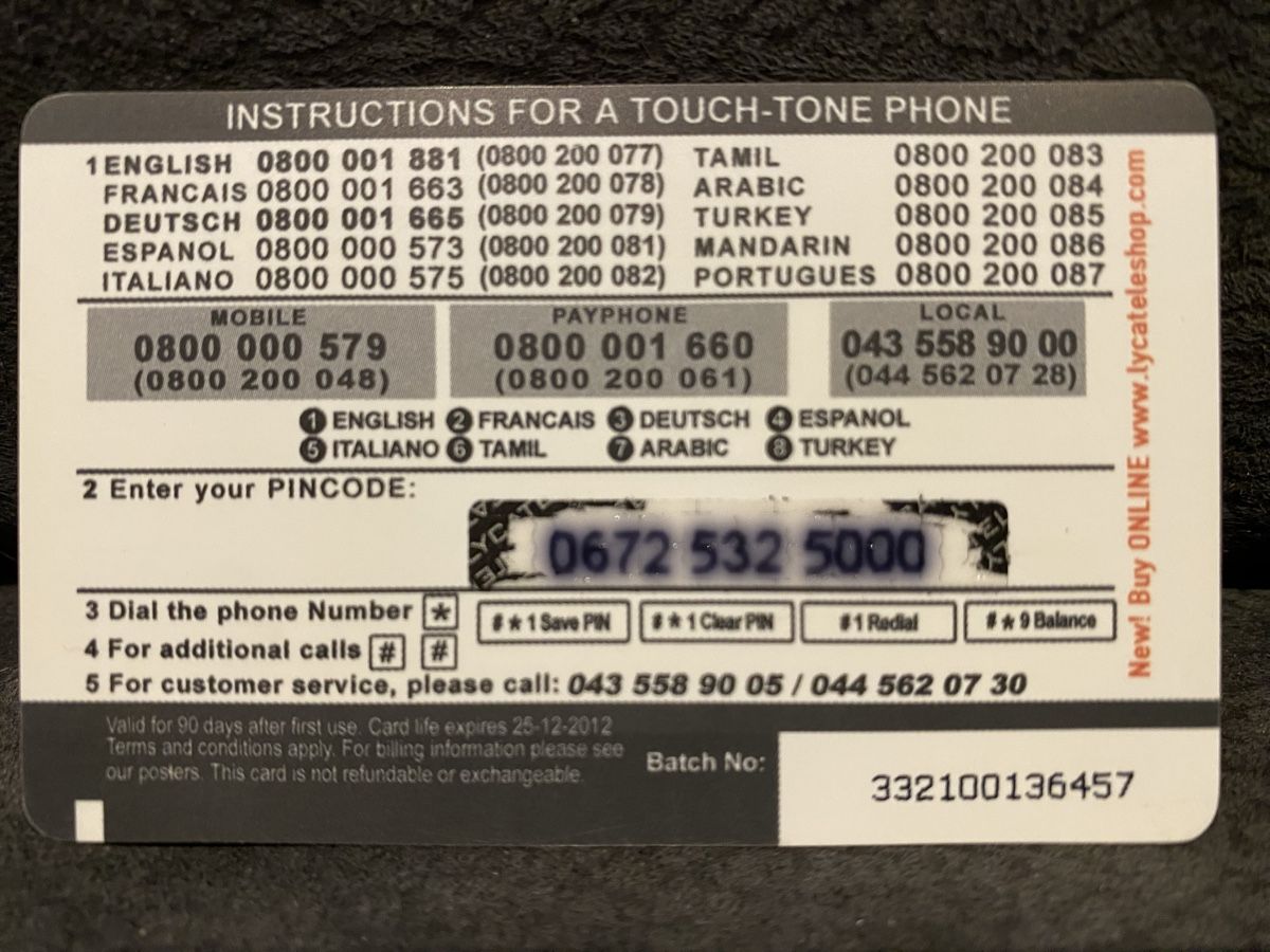 Schede telefoniche: Carte – Usato da Lausanne venduto da babacard10 1