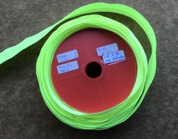 REISSVERSCHLUSS AM STÜCK NEU  YKK NEON-GELB