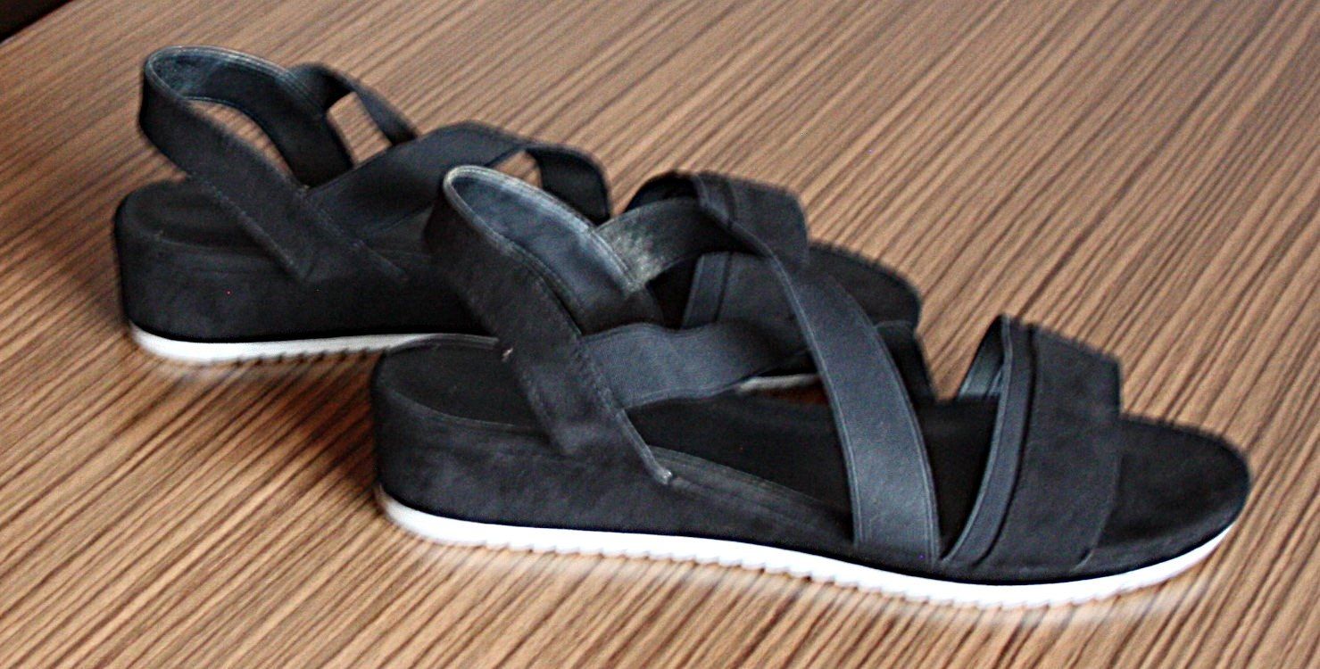 Graceland Damenschuhe: Sandale GRACELAND schwarz  Gr. 42 – Gebraucht aus Flüelen von DiversicumAccessoire