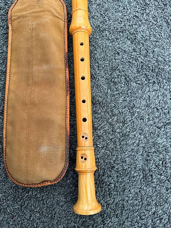Strumenti musicali: Holzblasinstrument Blockflöte mit Etui, gebraucht – Usato da Muri AG venduto da cag733 2