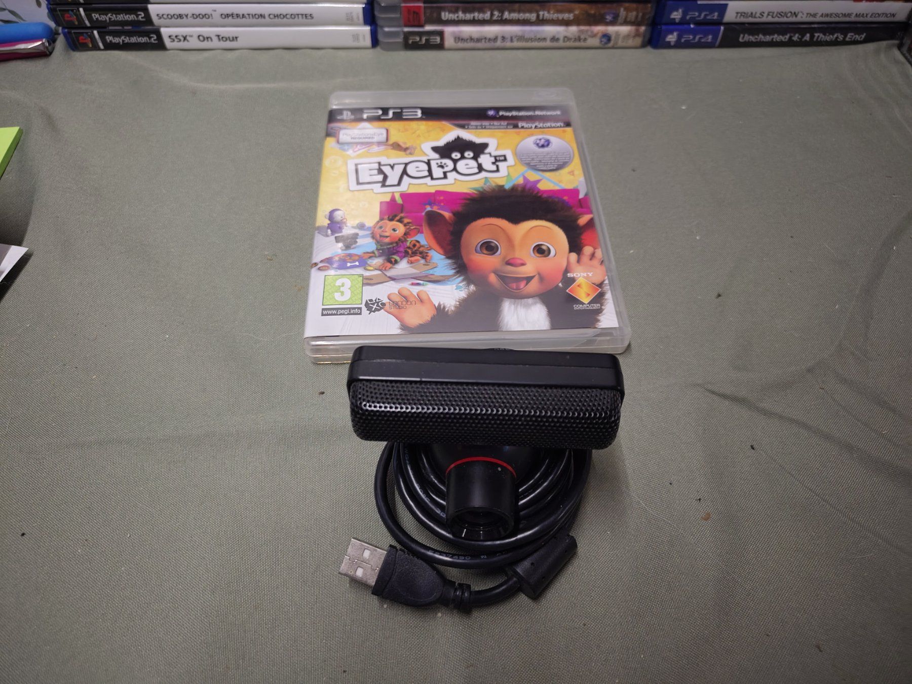 Sony Jeux: Jeu PS3 EyePet + Caméra – D'occasion à Saxon par dan_drn5