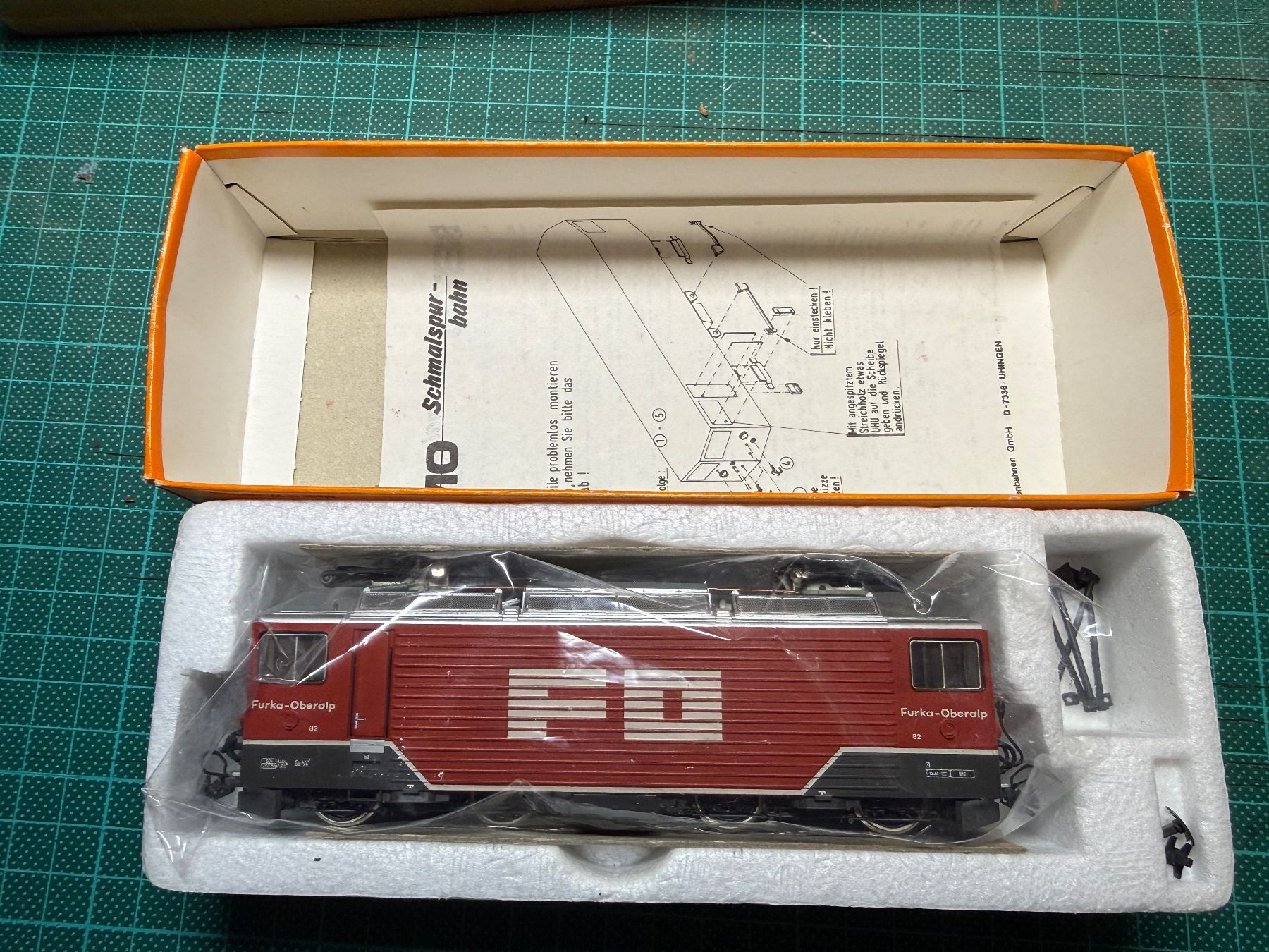 Bemo Modellini di ferrovie: Bemo FO Tunnellok 82  Uri in OVP! – Usato da Grüsch venduto da ro77bert 4
