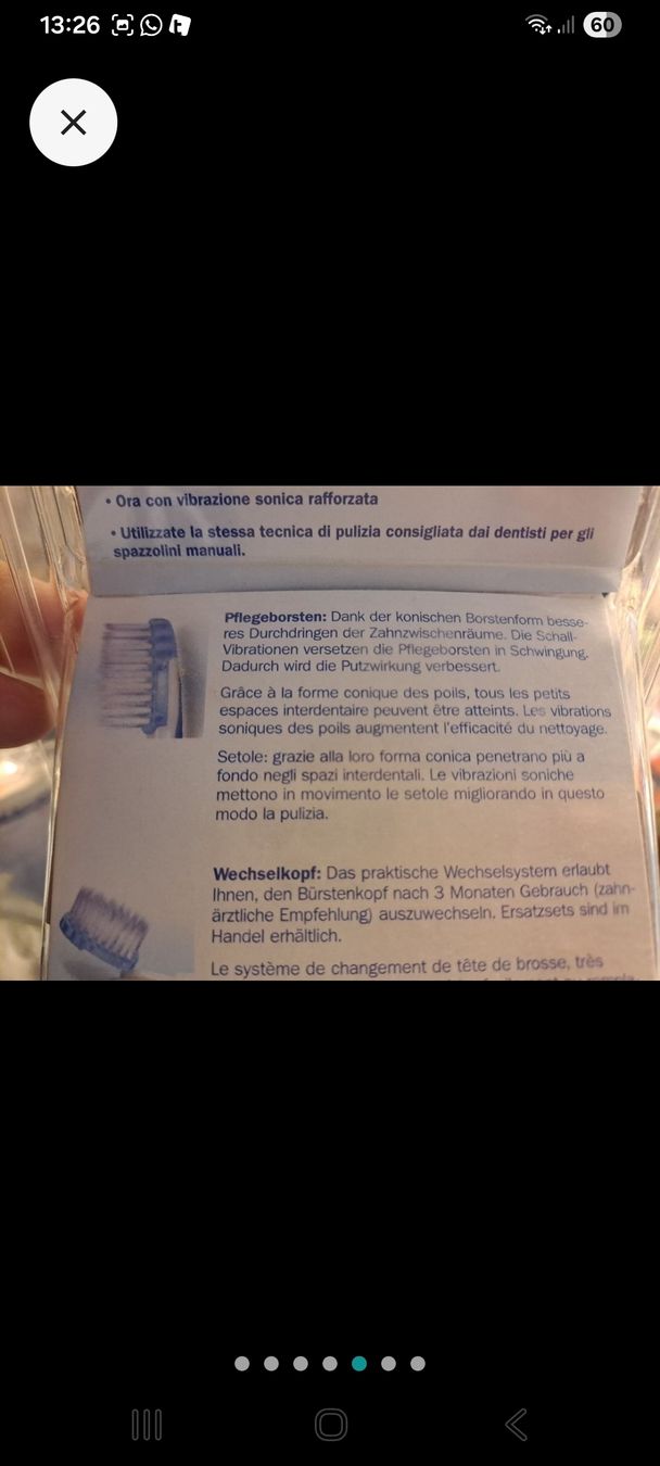 Trisa Cura dei denti: Trisa Sonic Power Plus Zahnbürsten  – Nuovo e nell'imballaggio originale da Rickenbach LU venduto da bishiida 3