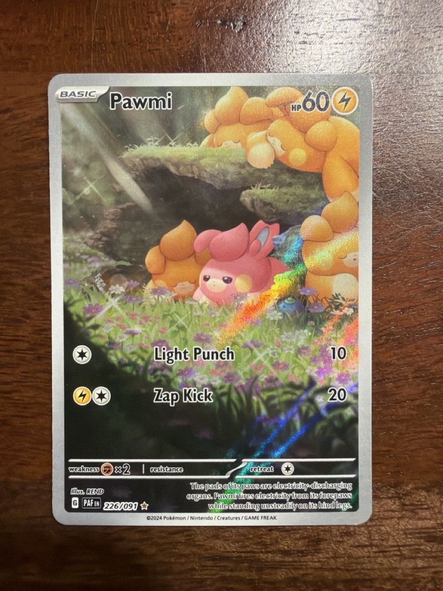 Pokémon Carte collezionabili: Pawmi (PAF 226) – Nuovo (secondo la descrizione) da Emmenbrücke venduto da Pack_Ripper