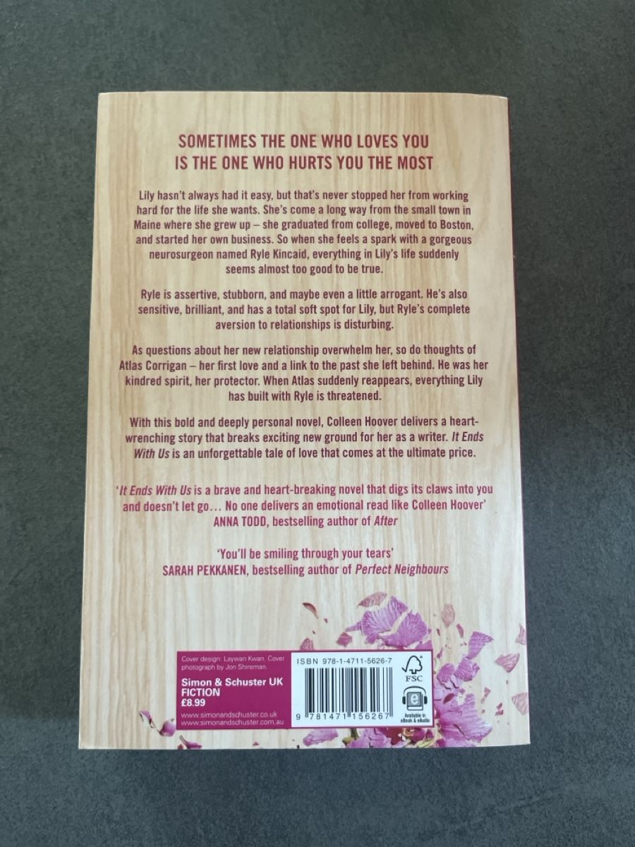 Libri: It ends with us von Colleen Hoover – Usato da Tägerig venduto da leo_j7br 1