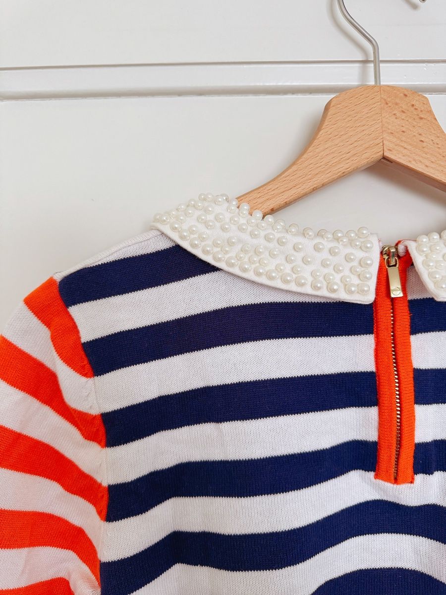 Morgan Maglioni & Felpe: Morgan Pullover mit Perlenkragen | Grösse M, gestreift, neu – Nuovo (secondo la descrizione) da Ostermundigen venduto da nkln 4