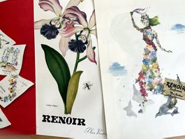 Renoir Parfum - 3 alte Werbungen / Publicités 1943/46