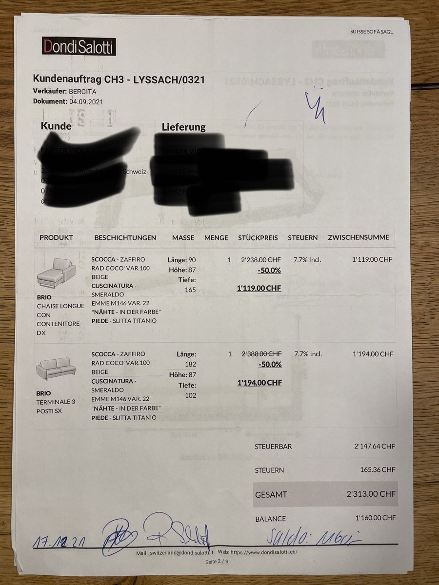 Sofas: Bettsofa hellgrau Stoff, 2-Teilig – D'occasion à Herzogenbuchsee par StephanJaeggi1 8
