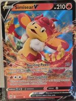 Pokémon – Simisear V 🇺🇸 - BRS-027 - Brilliant Stars