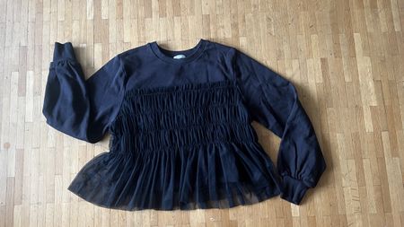Colza Pulli mit Rüschchen aus Japan Gr.S