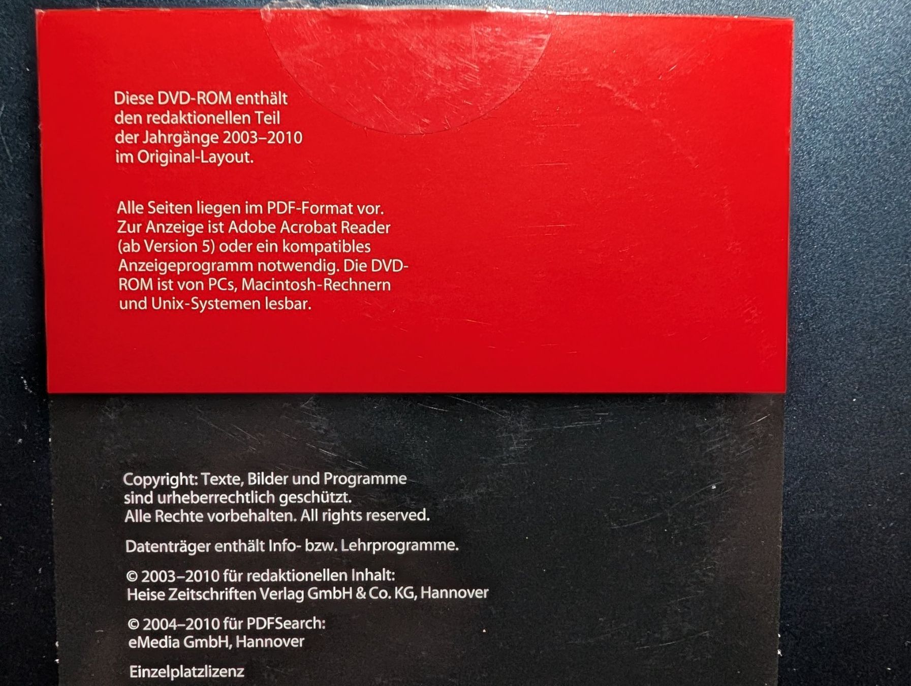 Tutti i DVDs: Technology Review vom M.I.T. 2003-2010 (DVD) – Usato da Stallikon venduto da jmt_21n 1