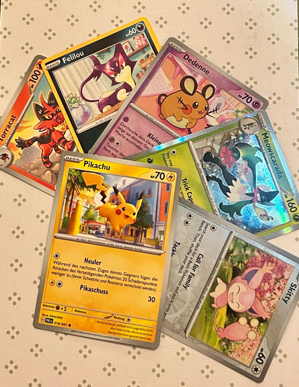Pokémon Carte collezionabili: Pokémon, Katzen & Mäuse Bundle | 6 Karten | Gratisversand – Nuovo (secondo la descrizione) da Gelterkinden venduto da pikapikachu