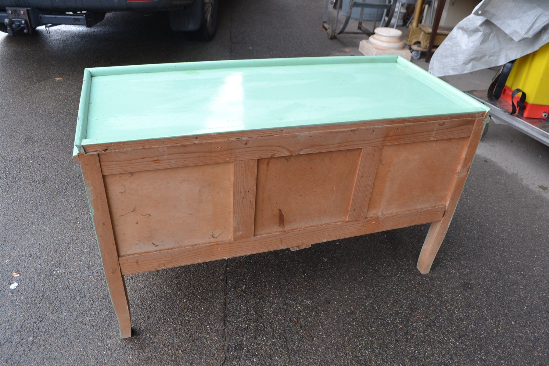 Cassettiere: Vintage Kommode/Sideboard hellgrün – Usato da Wil SG venduto da Athi 4