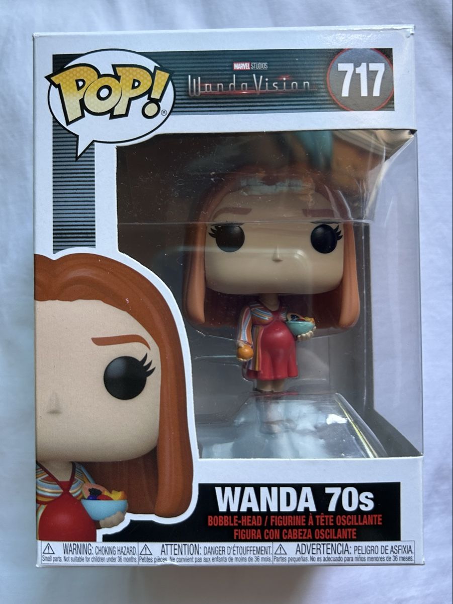 Funko Statuette: Funko Pop Marvel Wanda #717 – Usato da Prangins venduto da car_tv79