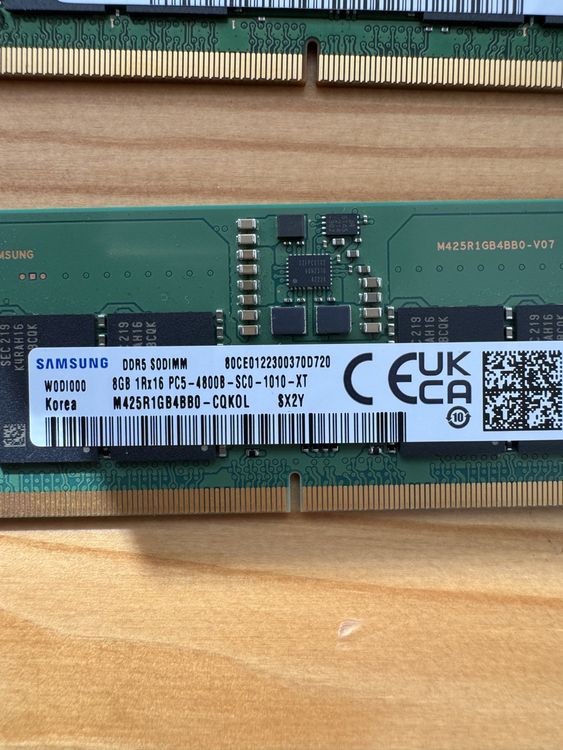 DDR5 RAM Riegel, 48Gb, Top Zustand, verschiedene Modelle! (Gebraucht ...
