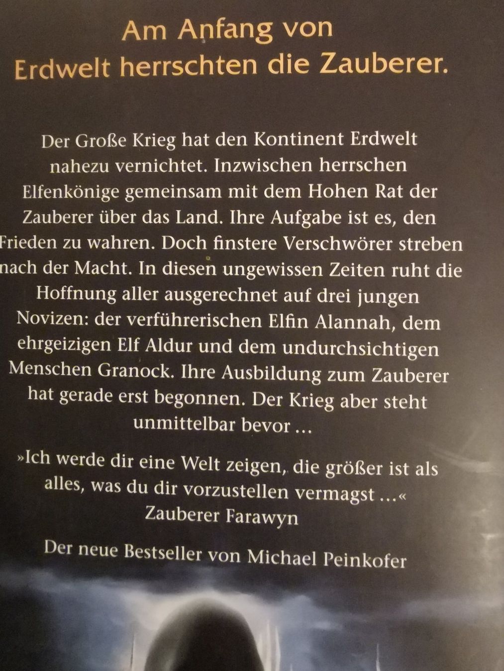 Libri: Die Zauberer 1-3 von Michael Peinkofer – Usato da bern venduto da jeannie2006 2