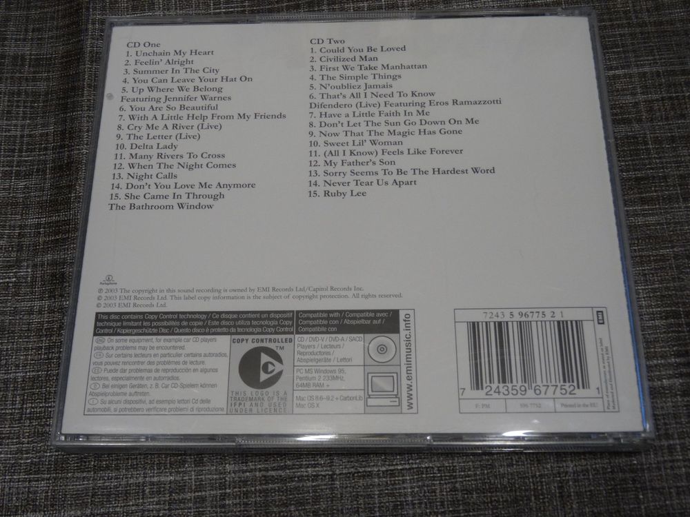 Joe Cocker The Ultimate Collection 19682003 CD Kaufen auf Ricardo