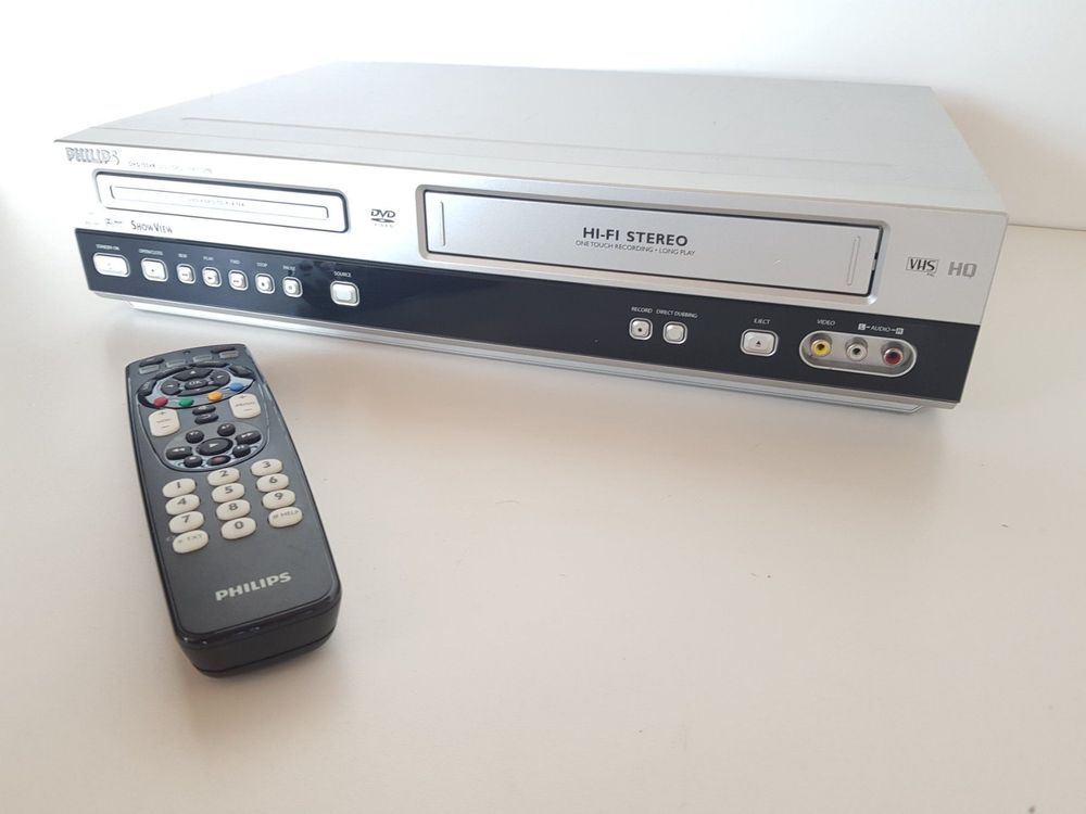 Philips DVD755VR DVD & VHS Videorecorder Combi HQ